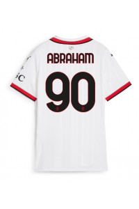 Fotbalové Dres AC Milan Tammy Abraham #90 Dámské Venkovní Oblečení 2024-25 Krátký Rukáv